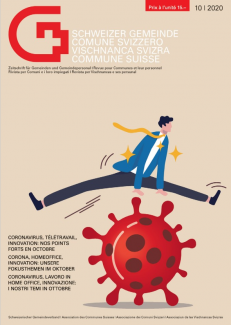 Titelseite Oktober-Ausgabe "Schweizer Gemeinde" 